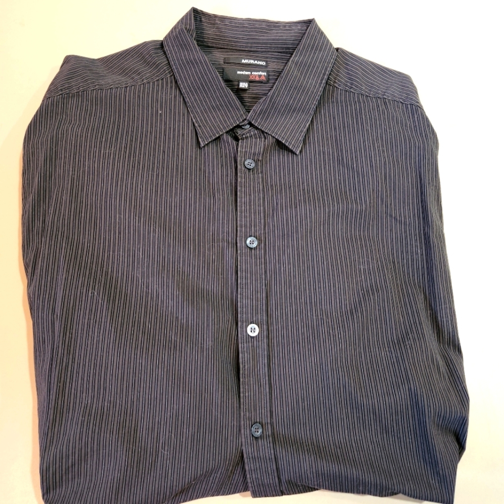 Big & Tall Murano Short-sleeved Dress Shirt